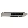 StarTech.com Κάρτα δικτύου Gigabit Ethernet 4 θυρών – PCI Express, Intel I350 NIC
