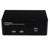 StarTech.com Διακόπτης KVM USB 2 θυρών Dual DisplayPort με ήχο & hub USB 2.0
