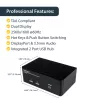 StarTech.com Διακόπτης KVM USB 2 θυρών Dual DisplayPort με ήχο & hub USB 2.0