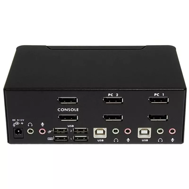 StarTech.com Διακόπτης KVM DisplayPort 2 θυρών για δύο οθόνες – 4K 60Hz