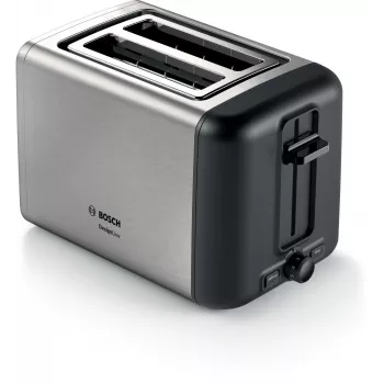 Bosch TAT3P420DE Τοστιέρα 2 φέτες 970 W μαύρη, ασημί