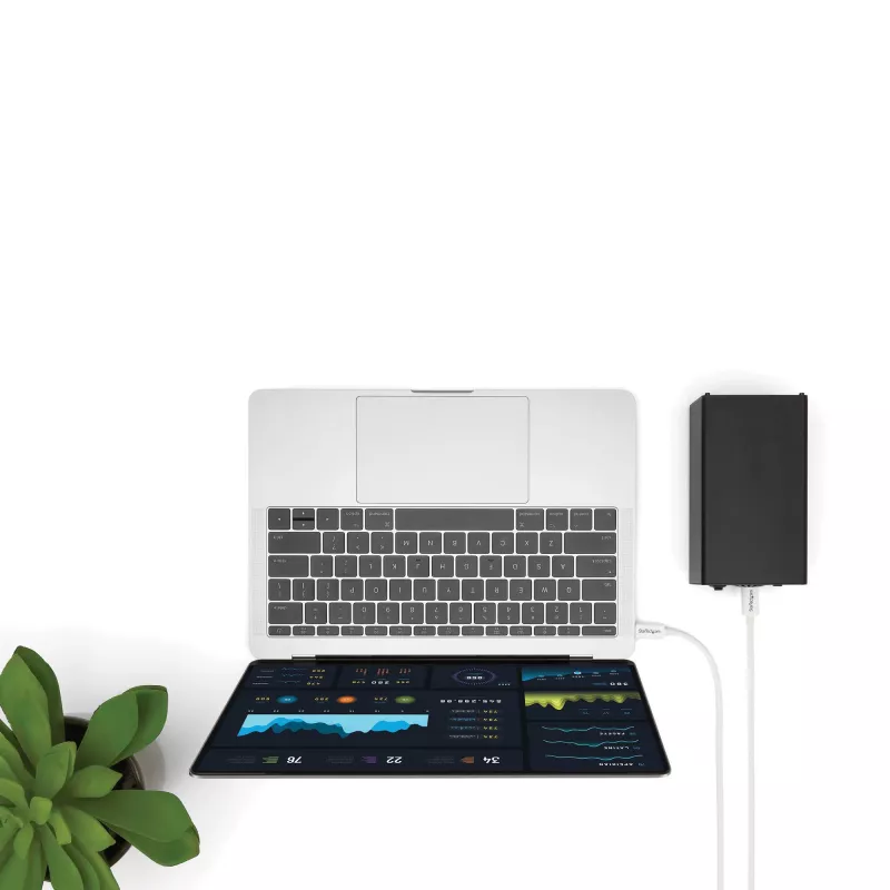 StarTech.com Καλώδιο Thunderbolt 3 – 20 Gbit/s – 1 m – Λευκό – Συμβατό με Thunderbolt, USB και DisplayPort