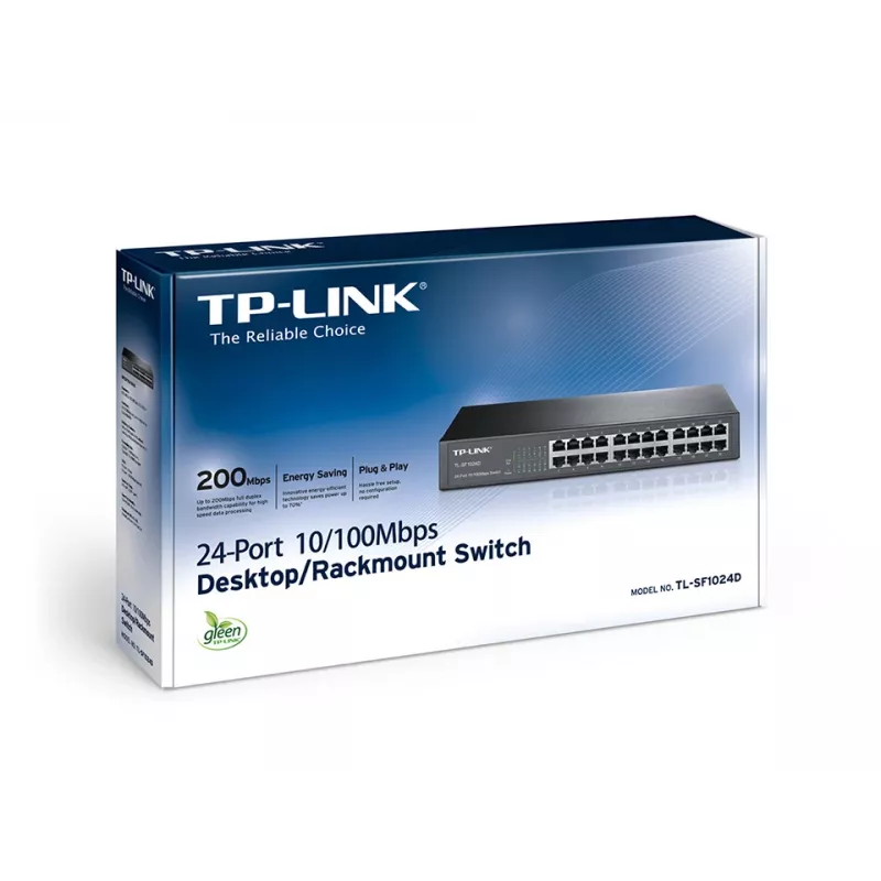 Διακόπτης TP-Link TL-SF1024D Fast Ethernet 10/100