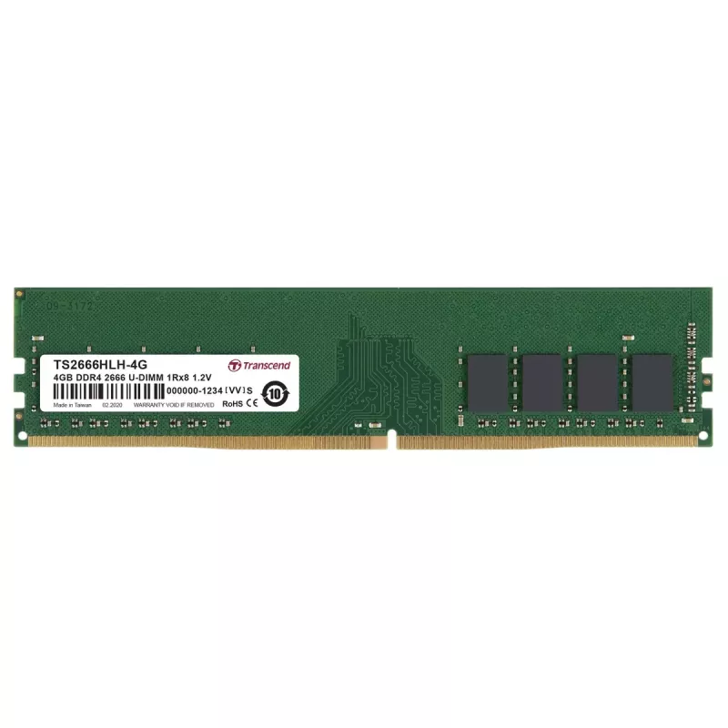 Transcend DDR4 - Μονάδα - 4 GB - DIMM 288-PIN