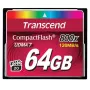 Μνήμη Flash Transcend 64 GB CompactFlash 800x TS64GCF800