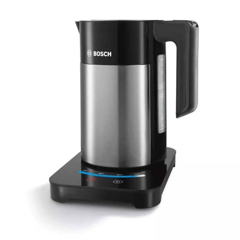 Bosch TWK7203 Βραστήρας 1,7 L 1850 W μαύρο, ανοξείδωτο ατσάλι