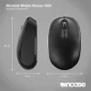Incase Designed by Microsoft Wireless Mobile 1850 Ποντίκι ταξιδιού αμφίχειρο RF Wireless οπτικό