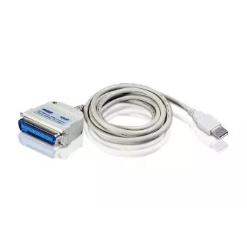 ATEN καλώδιο παράλληλου εκτυπωτή USB UC1284B λευκό USB Type A C-36