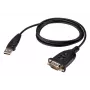 ATEN UC232AF USB Type-A RS-232 μαύρο καλώδιο 1,2 m
