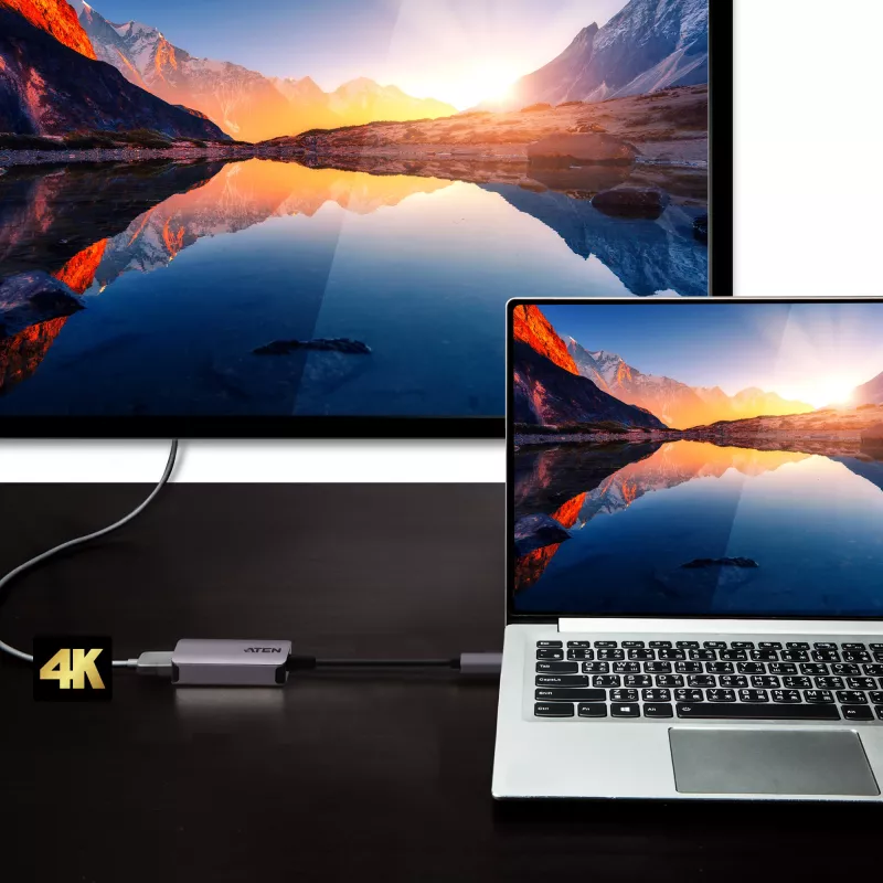 Προσαρμογέας USB-C σε 4K HDMI ATEN UC3008A1-AT
