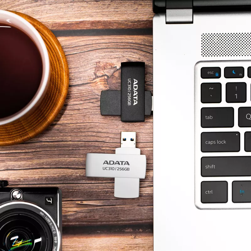 ADATA UC310 μονάδα flash USB 256 GB, USB-A 3.2 Gen 1, λευκή