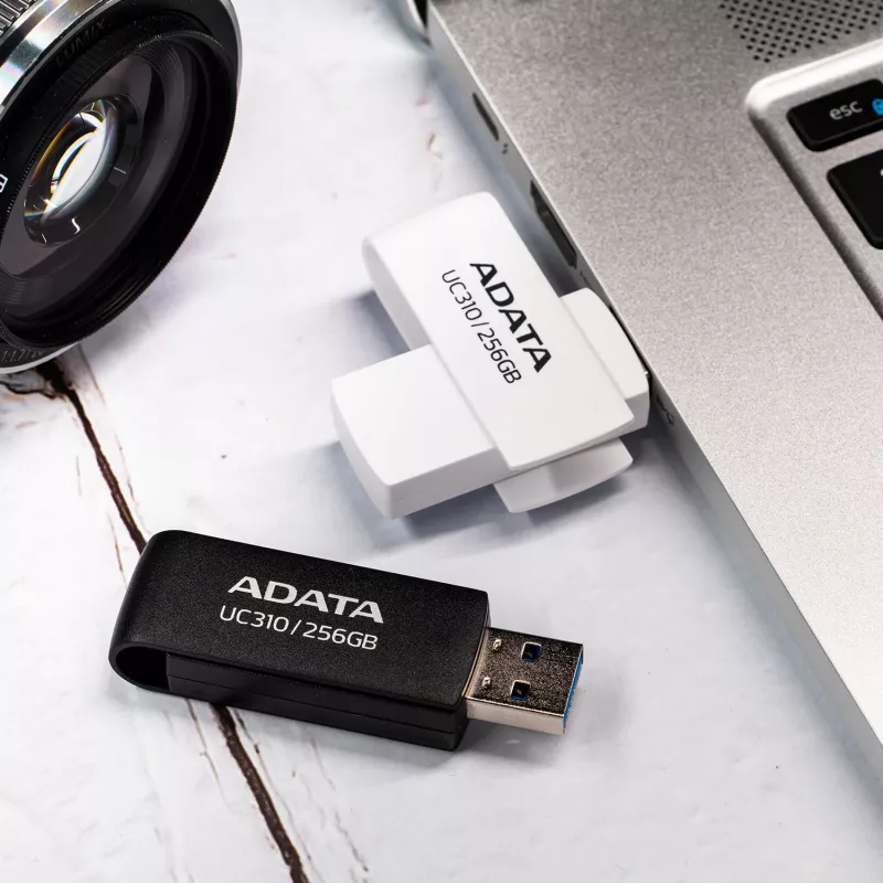 ADATA UC310 μονάδα flash USB 256 GB, USB-A 3.2 Gen 1, λευκή