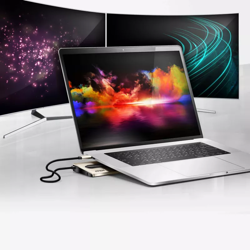 ATEN USB-C Multiport-Dock με Power Pass-Through
