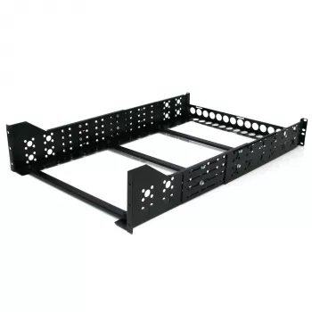 StarTech.com 3U σταθερές 19-ιντσών Universal-Server-Rackschienen με ρυθμιζόμενο βάθος