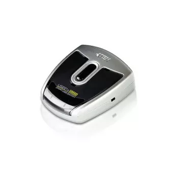 ATEN 2-Port USB 2.0 Διακόπτης περιφερειακών, Πλαστικό, 0 - 40 °C, -20 - 60 °C, 0 - 80 %, 71,8 mm, 65,8 mm