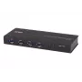 ATEN 4-Port USB 3.1 Gen1 Βιομηχανικό Switch, 5 Gbit/s, μαύρο, μέταλλο, 0 - 50 °C, -20 - 60 °C, 0 - 80%