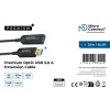 Microconnect USB3.0AAF20AOP Καλώδιο USB USB 3.2 Gen 1 (3.1 Gen 1) 20 m USB A μαύρο