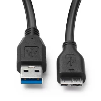 Microconnect USB3.0AB05MICRO Καλώδιο USB USB 3.2 Gen 1 (3.1 Gen 1) 0,5 m USB A Micro-USB B μαύρο
