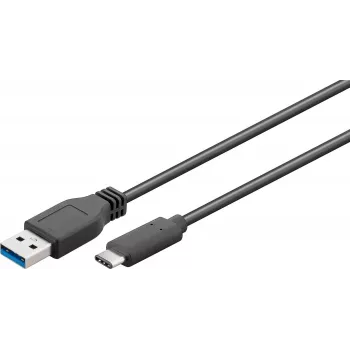Microconnect USB3.1CA0015 Καλώδιο USB USB 3.2 Gen 1 (3.1 Gen 1) 0,15 m USB C USB A μαύρο