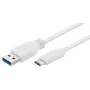 Microconnect USB3.1CA02W Καλώδιο USB USB 3.2 Gen 1 (3.1 Gen 1) 0,2 m USB-C USB-A λευκό