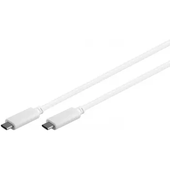 Microconnect USB3.1CC05W Καλώδιο USB USB 3.2 Gen 2 (3.1 Gen 2) 0,5 m USB C Λευκό