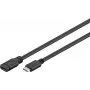 Microconnect USB3.1CC2EX Καλώδιο USB USB 3.2 Gen 1 (3.1 Gen 1) 2 m USB C Μαύρο
