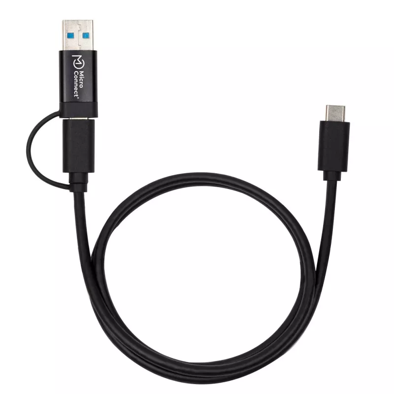 Microconnect USB3.1CCA1 Καλώδιο USB USB 3.2 Gen 1 (3.1 Gen 1) 1 m USB C Μαύρο
