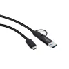 Microconnect USB3.1CCA1 Καλώδιο USB USB 3.2 Gen 1 (3.1 Gen 1) 1 m USB C Μαύρο