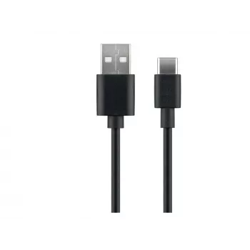 Microconnect USB3.1CCHAR05B Καλώδιο USB USB 2.0 0,5 m USB A USB C Μαύρο
