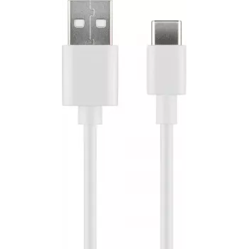 Microconnect USB3.1CCHAR05W Καλώδιο USB USB 2.0 0,5 m USB A USB C Λευκό