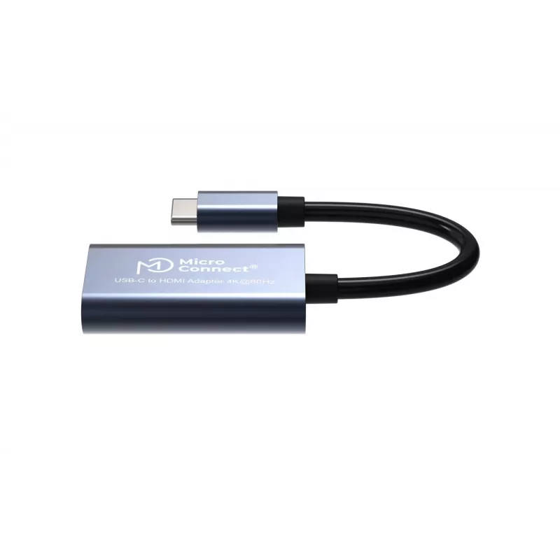 Microconnect USB3.1CHDMI-S Προσαρμογέας γραφικών USB Μαύρο