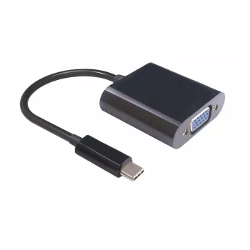 Microconnect USB3.1CVGA Προσαρμογέας γραφικών USB Μαύρο