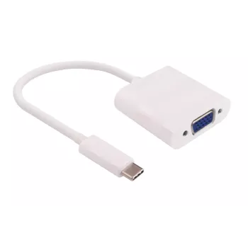 Microconnect USB3.1CVGAW Προσαρμογέας γραφικών USB Λευκό