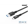 Microconnect USB3.2AC05 Καλώδιο USB USB 3.2 Gen 2 (3.1 Gen 2) 0,5 m USB C USB A Μαύρο