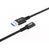 Microconnect USB3.2AC1 Καλώδιο USB USB 3.2 Gen 2 (3.1 Gen 2) 1 m USB C USB A Μαύρο