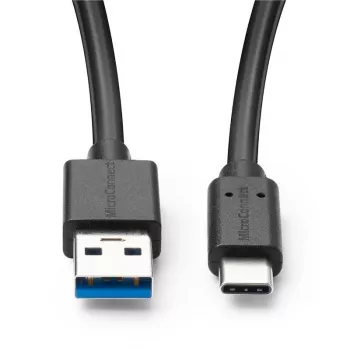 Microconnect USB3.2CA0.25 Καλώδιο USB USB 3.2 Gen 2 (3.1 Gen 2) 0,25 m USB A USB C Μαύρο
