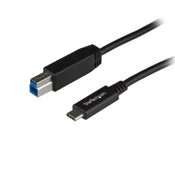 StarTech.com Καλώδιο USB-B σε USB-C 1 m, USB 10 Gbit/s, καλώδιο δεδομένων, USB 3.2 Gen 2, καλώδιο μεταφοράς δεδομένων USB-C