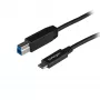StarTech.com USB31CB1M καλώδιο USB-C σε USB-B, USB 3.2 Gen 2 (3.1 Gen 2), 10 Gbps, 60 W, 1 m, μαύρο