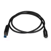 StarTech.com USB31CB1M καλώδιο USB-C σε USB-B, USB 3.2 Gen 2 (3.1 Gen 2), 10 Gbps, 60 W, 1 m, μαύρο