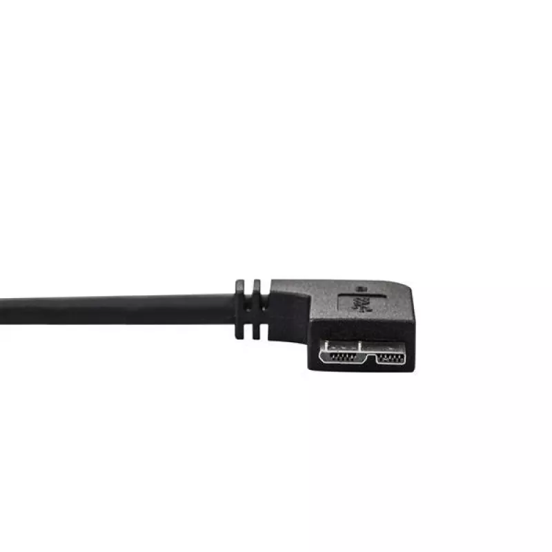 StarTech.com Λεπτό καλώδιο Micro-USB 3.0 – M/M – Micro-USB με γωνία αριστερά – 1 m (3 ft)