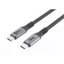Microconnect USB4CC1 Καλώδιο USB USB4 Gen 3x2 1 m USB-C μαύρο