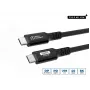 Καλώδιο USB MicroConnect USB4CC15-240W 1,5 m USB-C 40 Gbit/s μαύρο