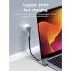 Microconnect USB4-CCFA-240W Καλώδιο USB 0 m USB-C μαύρο
