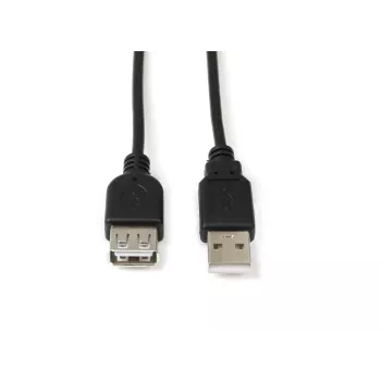 Microconnect USBAAF03B Καλώδιο USB USB 2.0 0,3 m USB A μαύρο