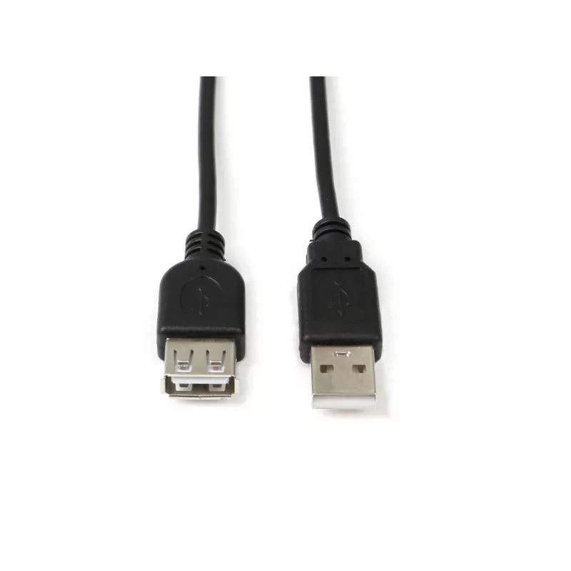 Microconnect USBAAF1B Καλώδιο USB USB 2.0 1 m USB A μαύρο