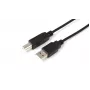 Microconnect USBAB5B Καλώδιο USB USB 2.0 5 m USB A USB B μαύρο