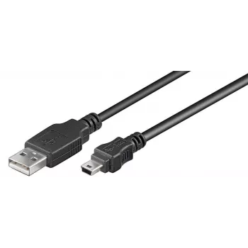 Microconnect USBAMB52 Καλώδιο USB USB 2.0 1,8 m USB A Mini-USB B μαύρο