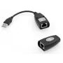Microconnect USBEXT60M Επεκτατής δικτύου πομπός & δέκτης δικτύου μαύρο