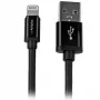 StarTech.com Καλώδιο USB σε Lightning 2 m (6 ft.) – Μακρύ καλώδιο φόρτισης iPhone / iPad / iPod – Καλώδιο Lightning σε USB – Πιστοποιημένο Apple MFi – μαύρο