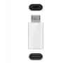Microconnect USBMICROUSBC Προσαρμογέας καλωδίου Micro-USB B σε USB C λευκό